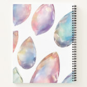 Oktober Verjaardag of Jubileum Aangepaste naam Notitieboek (Achterkant)