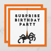 Oktober Verrassingsfeest Kaart (Voorkant / Achterkant)