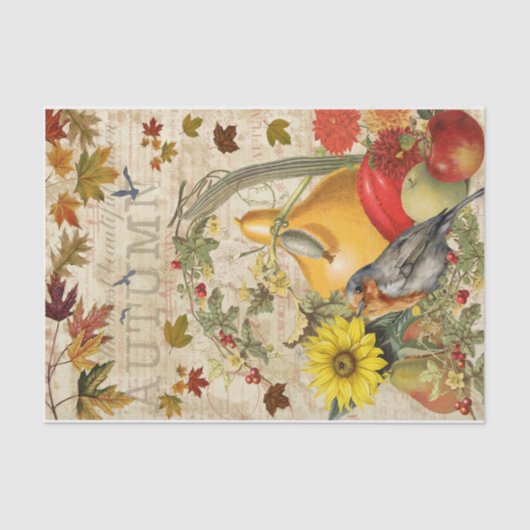 Oktober Vibes Tissuepapier (Voorkant)