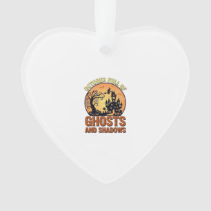 Oktober Volle Geesten Schaduwen Geheime Huis Heks Ornament