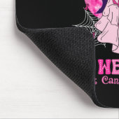 Oktober We Draag Roze Borstkanker Vrouwen Ghost Ha Muismat (Hoek)