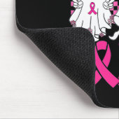 Oktober We Draag Roze In Oktober Halloween Ghost Muismat (Hoek)