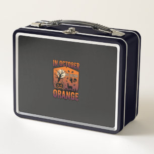 Oktober We dragen oranje Halloween Pompoen Lama Sc