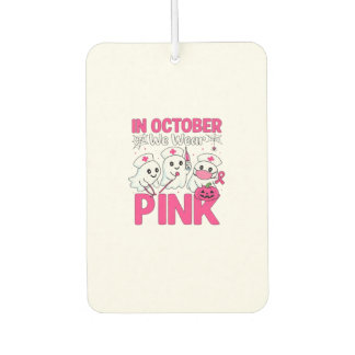 Oktober We dragen roze verpleegster borstkanker be Luchtverfrisser