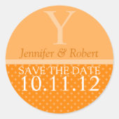 Oktober Wedding Envelope Seal Stickers (Voorkant)