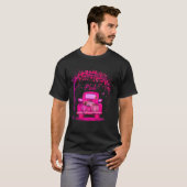 Oktober wij Draag roze pompoen vrachtwagen borstka T-shirt (Voorkant volledig)