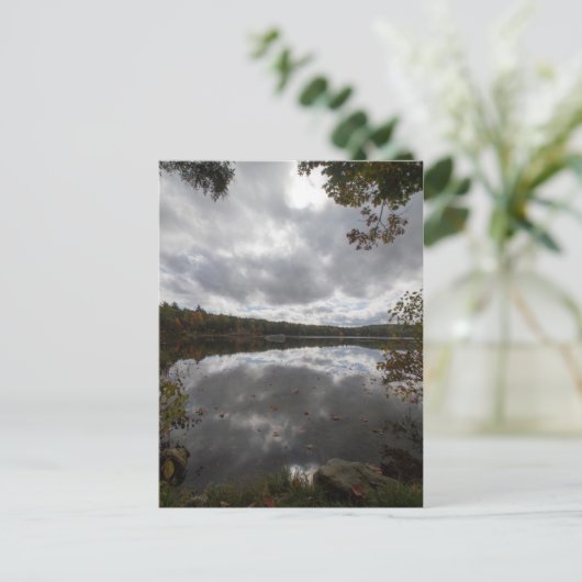 Oktober Wind Blows Briefkaart (Staand voorkant)