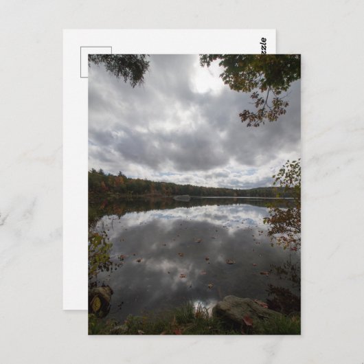 Oktober Wind Blows Briefkaart (Voorkant / Achterkant)