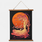 Oktober Wind Hangend Wandkleed (Voorkant)