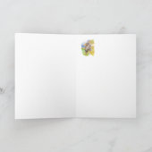 Oktoberdag, Herfst Owl Bird Kaart (Binnen)