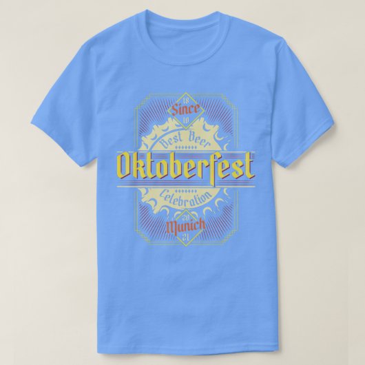 Oktoberfest 2021 Duitse drink van het Beer Festiva T-shirt (Design voorkant)
