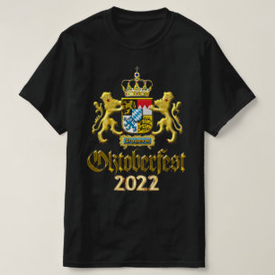 Oktoberfest 2022 Beieren Crest T-shirt