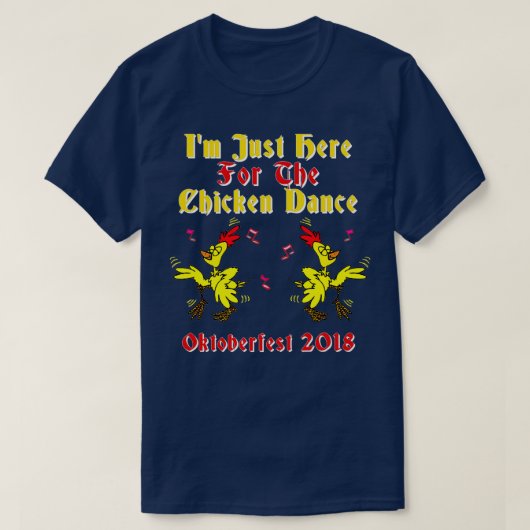 Oktoberfest 2022 German Chicken Dance Bier Beer T-shirt (Design voorkant)