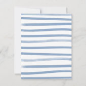 Oktoberfest Baby shower waslijn Kaart (Achterkant)