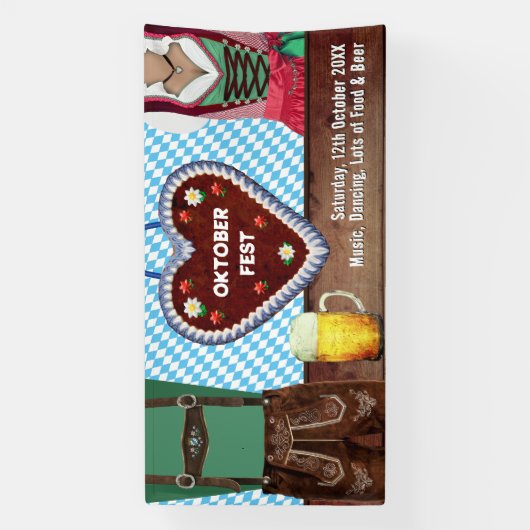 Oktoberfest Banner (Verticaal)