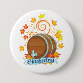 Oktoberfest Barrel Button (Voorkant)