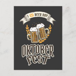 Oktoberfest Beer Festival Briefkaart