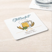 Oktoberfest Beer Festival Kartonnen Onderzetters (Schuin)