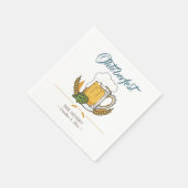 Oktoberfest Beer Festival Servet (Hoek)