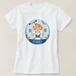Oktoberfest Beer Girl T-Shirt