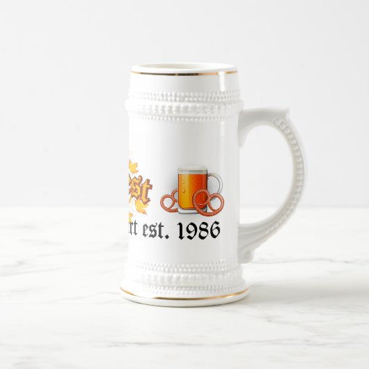 Oktoberfest Beer Stein - Beer Mok (Rechts)
