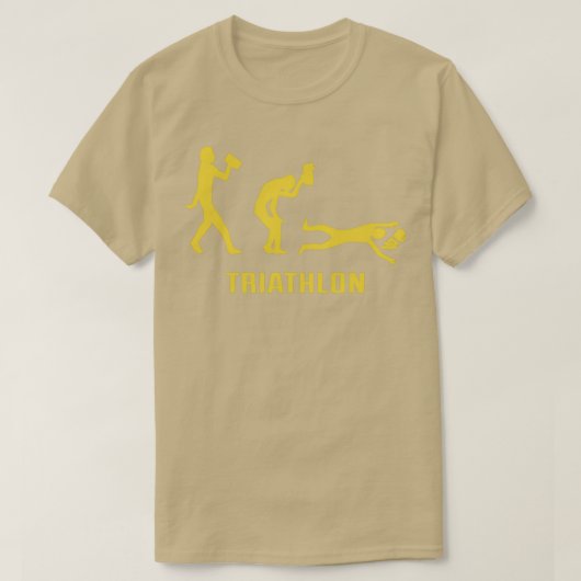Oktoberfest Beer Triathlon Drink T-shirt (Design voorkant)