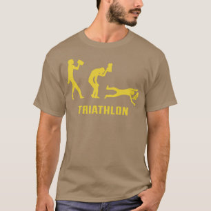 Oktoberfest Beer Triathlon Drink T-shirt
