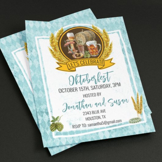 Oktoberfest Beer Waterverf Oktober