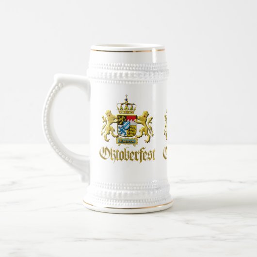 Oktoberfest Beieren Crest Bierpul (Links)