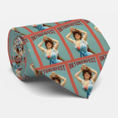 Oktoberfest ~ Beiers Adverteren Poster Stropdas (Opgerold)