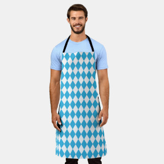 Oktoberfest Beiers geruit ontwerp Schort