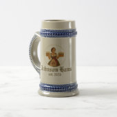 Oktoberfest Beierse Duitse Biermeid Bierpul (Voorkant links)