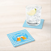 Oktoberfest Bier Beiers patroon Kartonnen Onderzetters (Insitu)