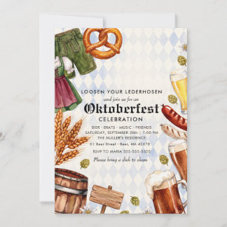 Oktoberfest Bier Duits Festival Feest Kaart