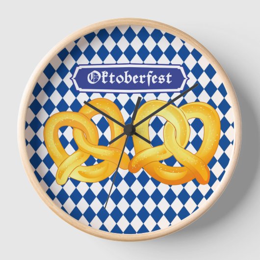 OKTOBERFEST bier Fest traditionele Duitse pretzels (Voorkant)