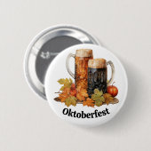 Oktoberfest Bier Mokken Button (Voorkant /achterkant)