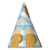 Oktoberfest: bier, pretzel, worstpatroon feesthoedjes (Rechts)