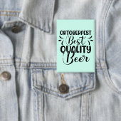 Oktoberfest Bier van Beste Kwaliteit Button (Insitu)