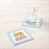 Oktoberfest bier verjaardagsfeestje kartonnen onderzetters (Insitu)