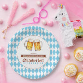 Oktoberfest bier verjaardagsfeestje papieren bordje (Feest)
