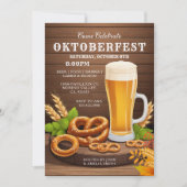Oktoberfest, Bierfeest, Oktober Bierfeest Kaart (Voorkant)