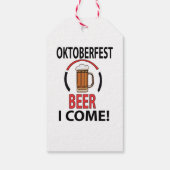 Oktoberfest Bierfeest Oktoberfest Cadeaulabel (Achterkant)