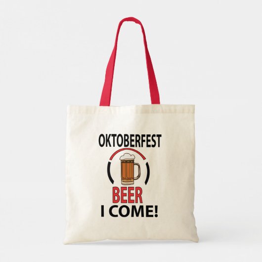 Oktoberfest Bierfeest Oktoberfest Tote Bag (Achterkant)