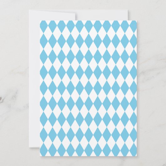 Oktoberfest Bierfeest Verjaardag Kaart (Achterkant)