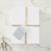 OKTOBERFEST bierfestival decoratie Blauw patroon Cadeaulabels (Met Koord)