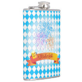 OKTOBERFEST bierfestival decoratie Heupfles (Rechts)