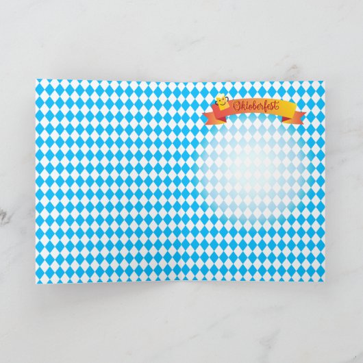 OKTOBERFEST bierfestival decoratie Modern Programma (Binnen)