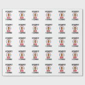 Oktoberfest Bierfestival Grappig Oktoberfest Cadeaupapier (Vlak)