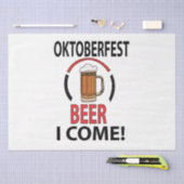 Oktoberfest Bierfestival Grappig Oktoberfest Tissuepapier (Craft)