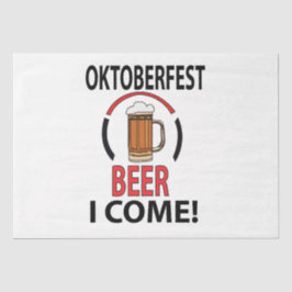Oktoberfest Bierfestival Grappig Oktoberfest Tissuepapier